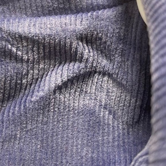 L.L. Bean Blazer Overcoat Corduroy Button Front Long Sleeve Ribbed Lined Jacket - Picture 5 of 6